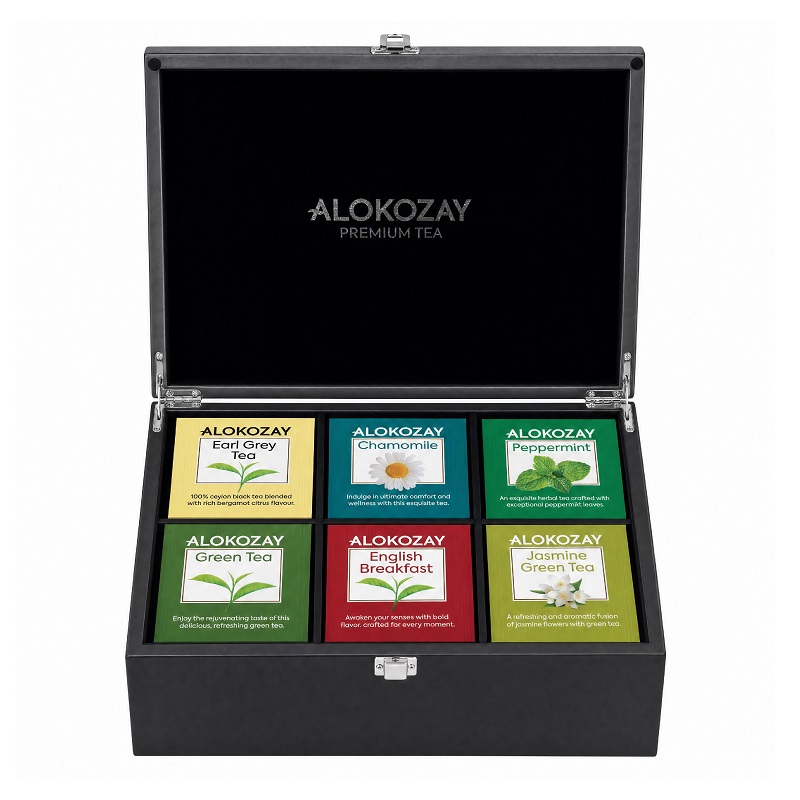 6 Compartments (Pyramid Tea)